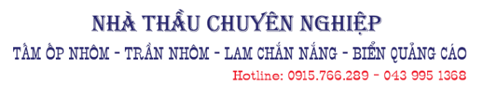 NHÀ THẦU CHUYÊN NGHIỆP